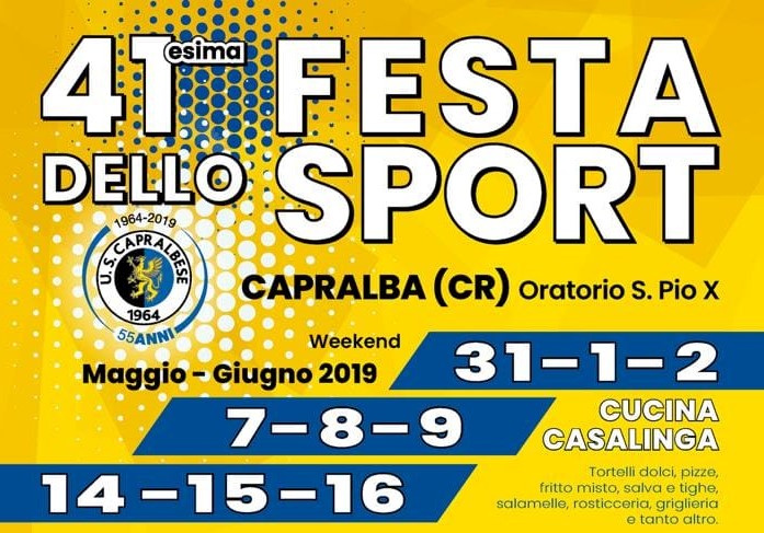 Festa dello sport